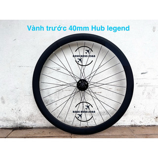 (có sẵn) Vành xe đạp fixed gear vành 7cm , vành 6cm , vành 4cm , vành70mm , vành 40mm hub Legend