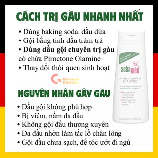 Dầu gội cho tóc gàu (hàng nhập từ Đức ) 200ml