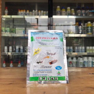 Phấn kiến bột - bột phấn kiến vipesco diệt côn trùng (Gói 50g)