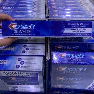 Kem đánh răng CREST 3D White Advanced Triple Whitening