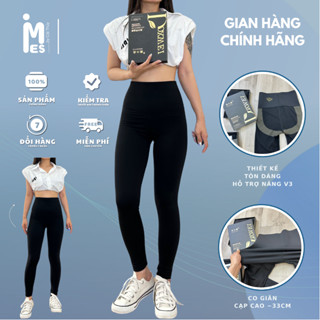  Quần Legging Đúc Su Lót Nỉ Giữ nhiêt mùa đông full box co giãn 4 chiều cạp siêu cao 1912 IMES SHOP 