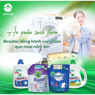 NƯỚC GIẶT Booster 3.6kg cực thơm, giặt xong tay vẫn lưu hương thơm tới nhiều giờ sau đó.