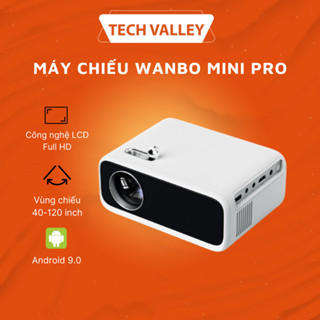 Máy chiếu Wanbo Mini Pro - Full HD - Công nghệ LCD - Hỗ trợ Android 9.0 - Hàng chính hãng