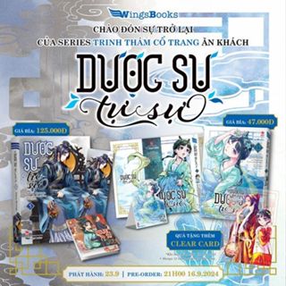 Truyện - Combo Dược sư tự sự Tập 5 Light Novel + Tập 12 manga + Clear File (Hết sổ)