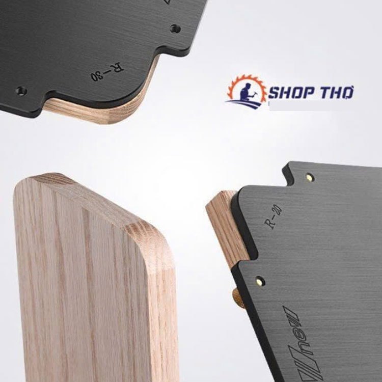 Bộ cữ bo góc 3 miếng kèm mũi phay