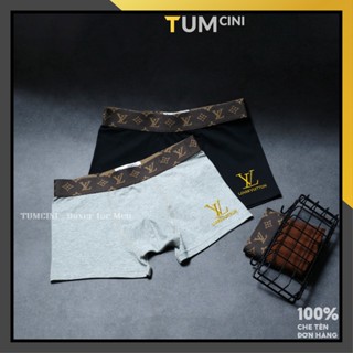 Quần lót nam boxer cotton ba màu trầm chỉ dành riêng cho quý tộc Tumcini VUI1