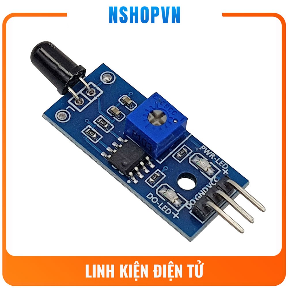Cảm Biến Phát Hiện Lửa ( ngõ ra Digital )