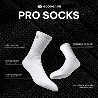 Tất Vớ Thể Thao Pro Sock Good Game Bảo Vệ Toàn Diện Khớp Chân, Mắt Cá, Bàn Chân, Chống Trơn Trượt, Khử Mùi Hôi Good Game