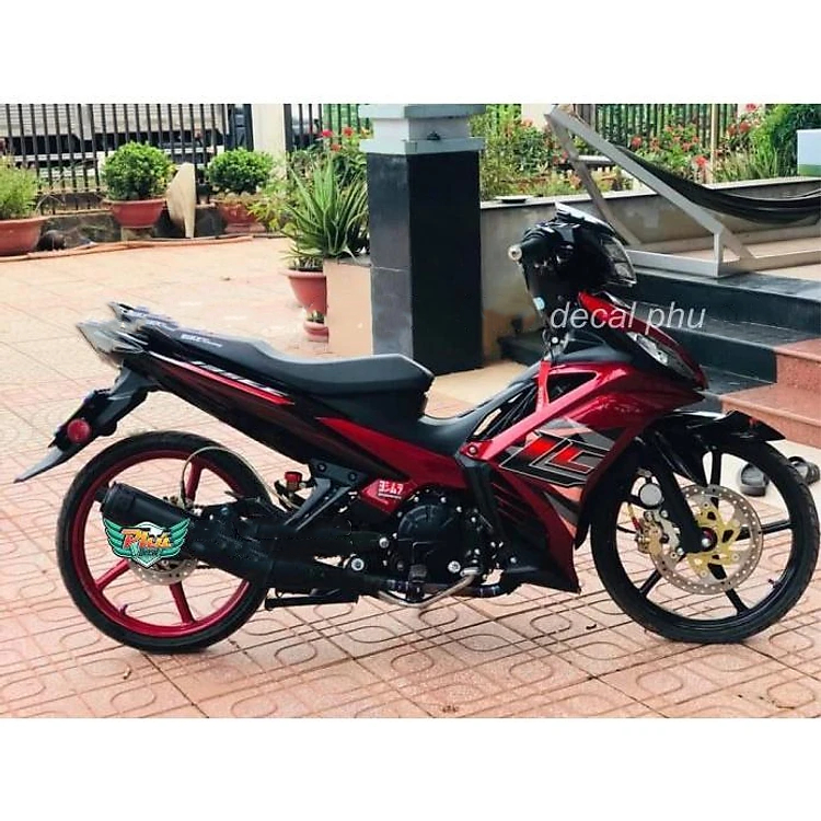Tem Rời Exciter 135 LC đỏ đen (T)