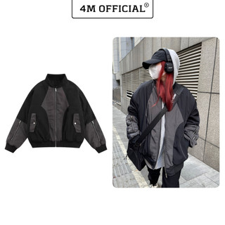  Áo khoác bomber trần phao nam nữ 4M OFFICIAL Bomber Pilot Oversized Jacket 