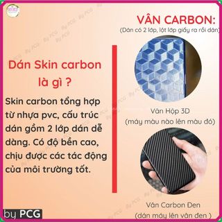 Miếng dán mặt lưng skin carbon Samsung A12