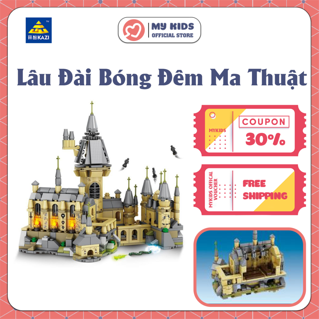 Đồ Chơi Lắp Ráp Lâu Đài Bóng Đêm Ma Thuật – KAZI 98726