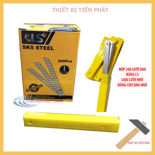Hộp Lưỡi Dao Rọc Giấy LS Loại Nhỏ Hộp Gồm 200 Cái (Chính Hãng)