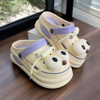  Dép sục nữ sandal hàng cao cấp đế cao 6cm Đúc nguyên khối tặng kèm Sticker kiểu dáng basic D7792 