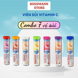 Viên Sủi Mivolis Vitamin C và các vị khác Hỗ trợ tăng cường hệ miễn dịch 20 Viên của Đức [