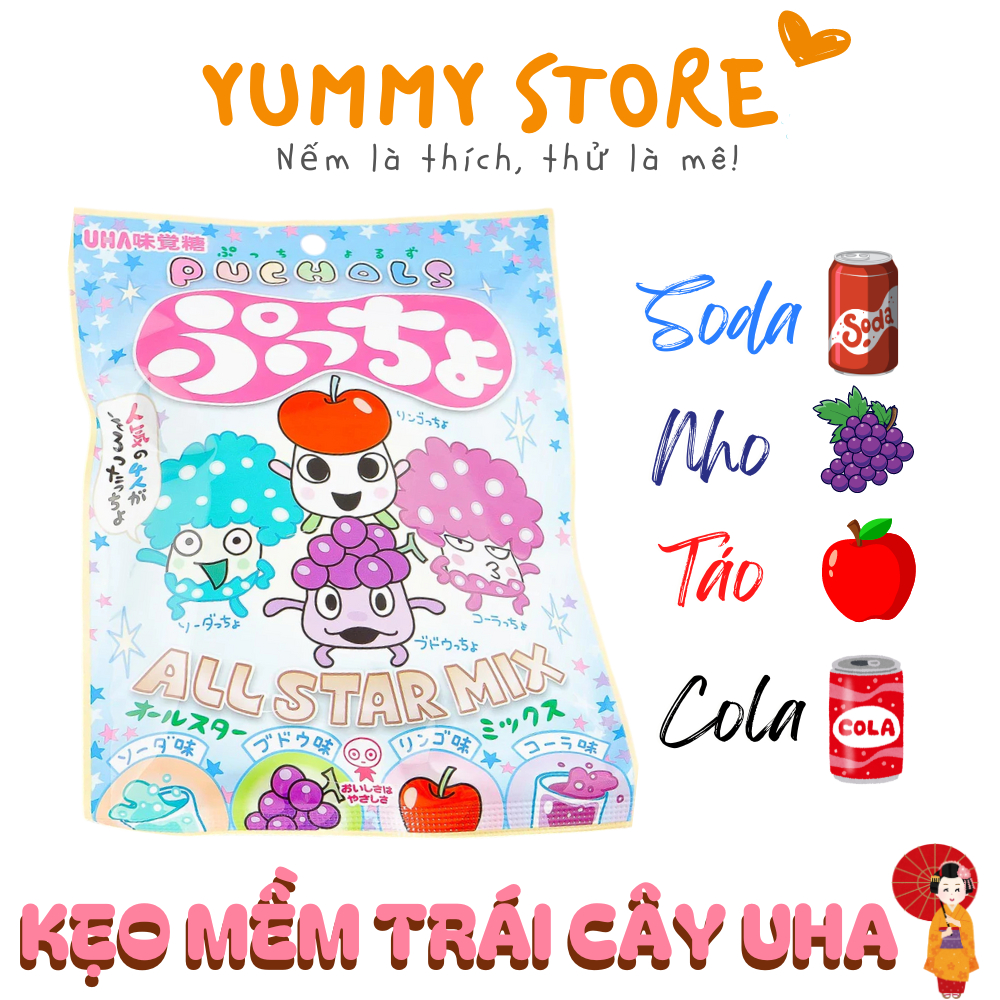 Kẹo Mềm Trái Cây UHA