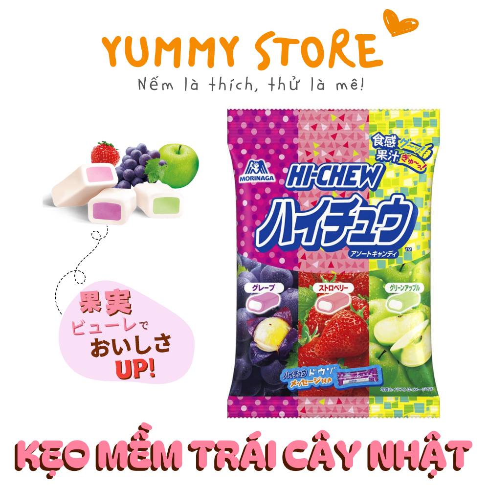 Kẹo Mềm Trái Cây Hi-Chew Morinaga Nhật Bản