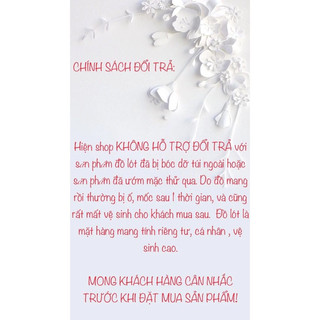 (Post sale 1) Sale quần chíp Vi.c