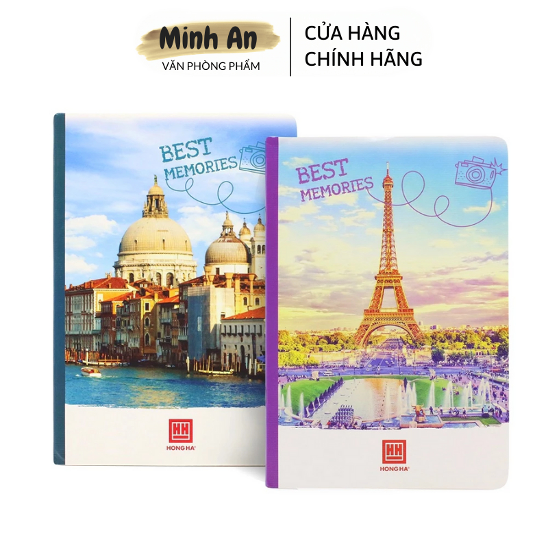 Vở kẻ ngang 72 trang Best Memories Hồng Hà