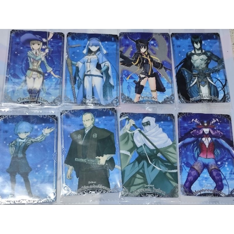 thẻ fate grand order tổng hợp