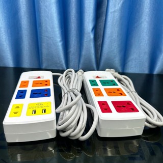 Ổ Cắm Đa Năng Honjianda Mã 0436, Có Cổng Sạc USB Công Suất Tối Đa 10A 2500W