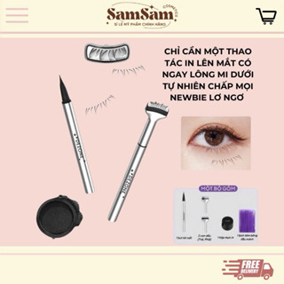 (HOẢ TỐC - CÓ SẴN) Bút Kẻ Mắt Kèm Con Dấu In Mi Dưới DEZONE Hot Douyin