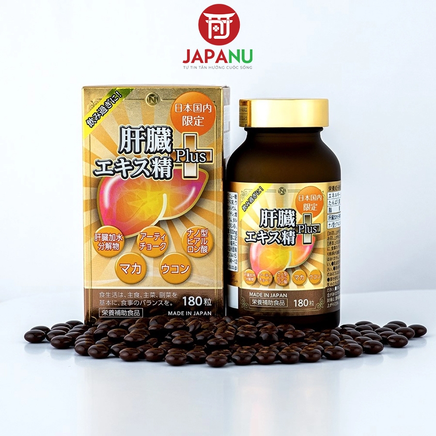 Viên Uống Bổ Gan Liver Hydrolysate Plus 180 Viên Chính Hãng Nhật Bản