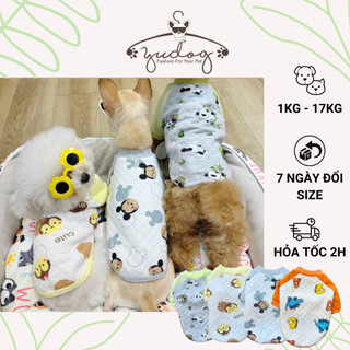  Áo thun nỉ phom raglan mặc ấm cho chó mèo thú cưng Yuog 