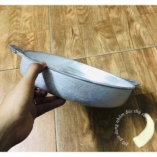 Chảo gang đúc 29cm đáy bằng