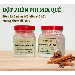 Lọ 100gr bột phèn chua chưng cất siêu mịn (phèn phi)