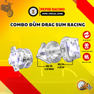 Combo Đùm Drag Sum Racing Cho Yamaha Như Exicter, Sirius Xăng Cơ, Sirius FI, Taurus, Jupiter Phụ Kiện Xe PKPEE
