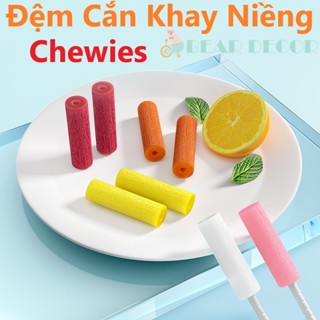 Hộp 2 Cục Cắn Khay Niềng Răng Trong Suốt Invisalign, Hàm Duy Trì Đạt Chuẩn FDA - Chewies Aligner