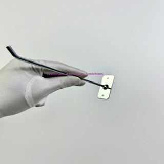 Combo 10 Móc treo phụ kiện điện thoại bắn trực tiếp lên tường, 2 chân vít sáng bóng