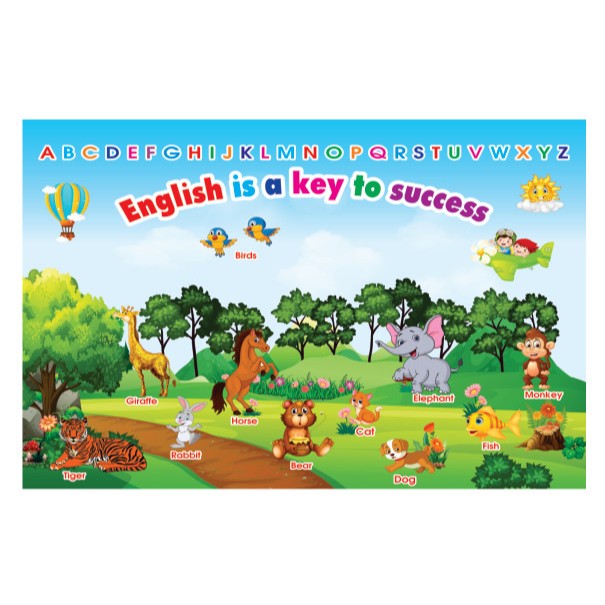 Decal trang trí - PHÒNG TIẾNG ANH TA-008