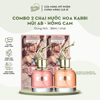 COMBO 2 CHAI NƯỚC HOA CÔ GÁI CHÂN DÀI KARRI ( MÙI AB- HỒNG CAM )