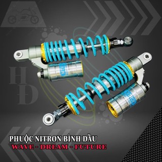 Phuộc sau Nitron bình dầu WAVE , DREAM , FUTURE
