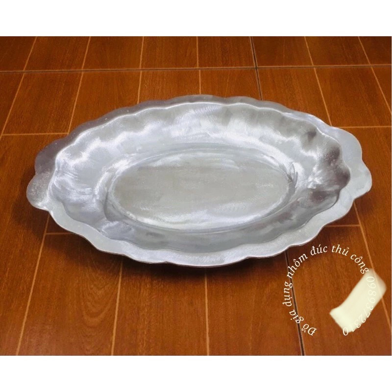 Khay lẩu cá chép om dưa bằng gang đúc ( loại trung )