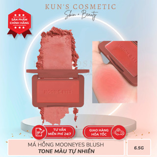 Má Hồng MOONEYES BLUSH Phấn Má Hồng Tone Màu Tự nhiên Phấn má Moon Eyes Color 6.5gr
