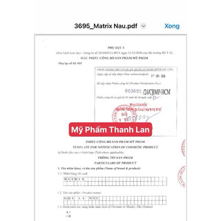 Gội là đen Matrix 25ml bán lẻ (1 gói)