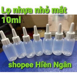 Lọ nhựa nhỏ mắt 10ml combo 100lọ