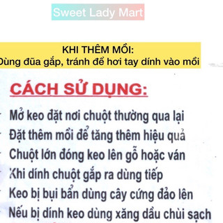 Keo dính chuột (1 miếng)