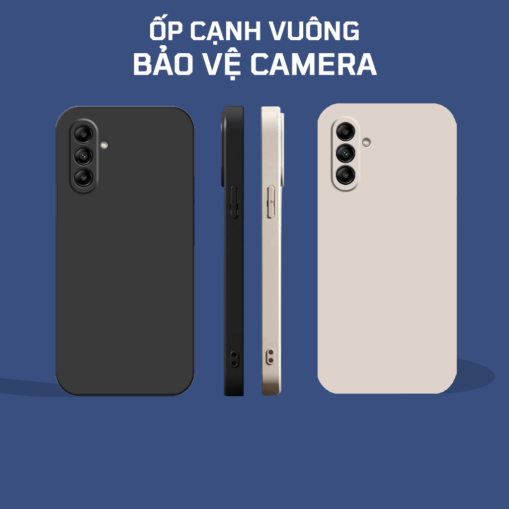 Ốp lưng Samsung M15 5G, M35 5G, M55 5G TPU cạnh vuông | Vỏ điện thoại SS galaxy dẻo, bảo vệ camera