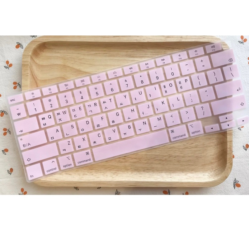 Phủ Phím Silicon Tiếng Hàn cho Macbook Air 13 (2018 - 2020)