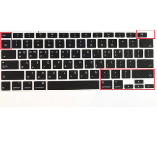 Phủ Phím Silicon Tiếng Hàn cho Macbook Air 13 (2018 - 2020)
