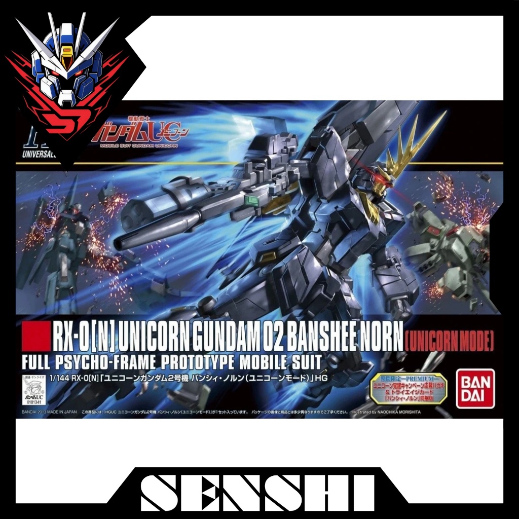Mô Hình Lắp Ráp Bandai HG 1/144 Unicorn Gundam 02 Banshee Norn (Unicorn Mode)