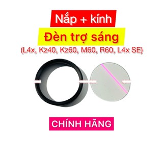 [CHÍNH HÃNG] Lens (kính) + nắp chụp + ron đèn trợ sáng L4x KZ40 M60 R60 SE v3 v3.2 v4 ultra hight sole kenzo titan kiếng