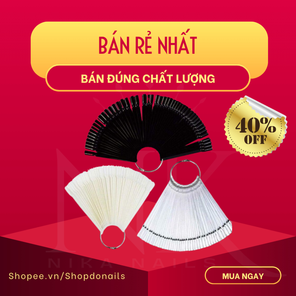 Móng Que Tập Sơn , Móng Que Nail 1 Bịch 50 Que