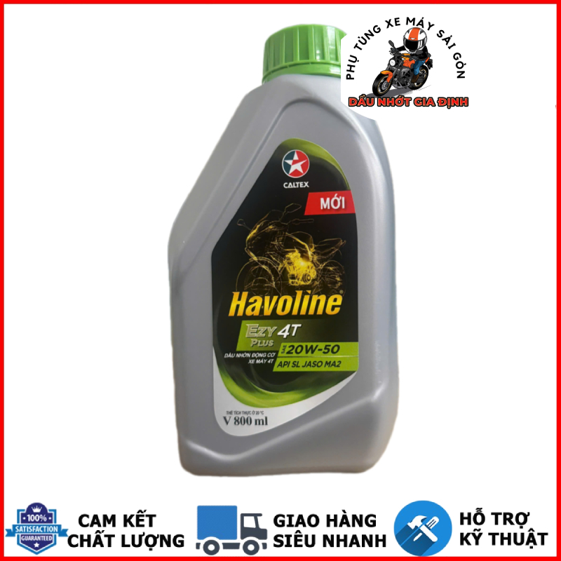 Nhớt Xe Máy CALTEX HAVOLINE EZY 20W50 dành cho xe máy