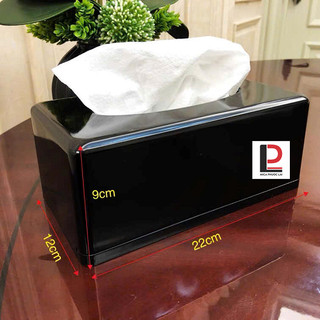 Hộp đựng khăn giấy mica