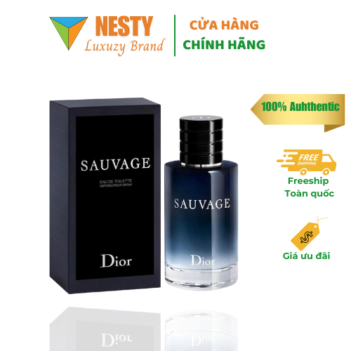 Nước hoa nam, nước hoa nam Dior Sauvage nam tính, lịch lãm, nước hoa nam cao cấp NESTY